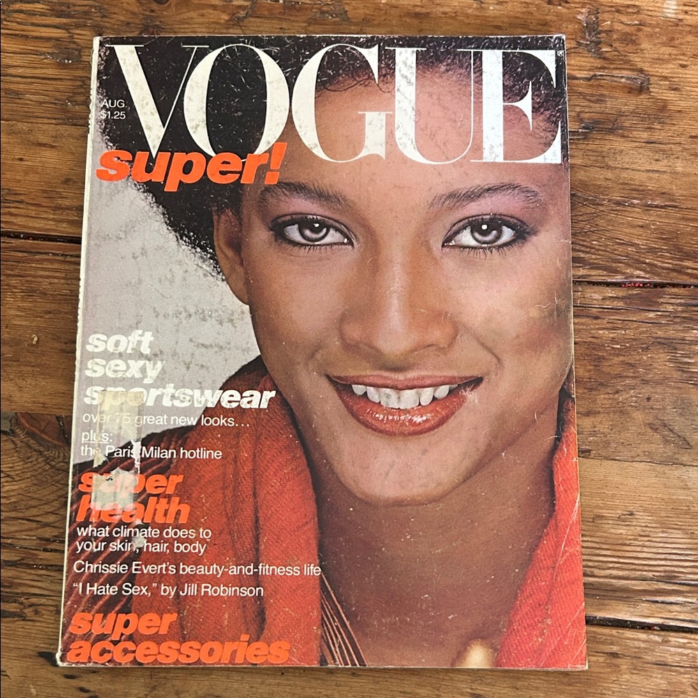 Vogue Magazine Cover August 1977